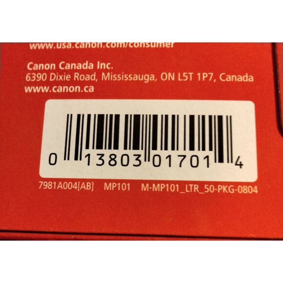 Canon PIXMA Matte Photo Paper MP 101 Sheets Inkjet Art Crafts - Picture 6 of 8